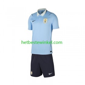 Uruguay World Cup Voetbalshirts Kind Thuis 2026